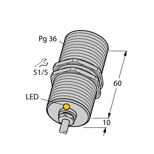 Cảm biến tiệm cận điện cảm (NAMUR - Phòng nổ) BI20-G47-Y1X