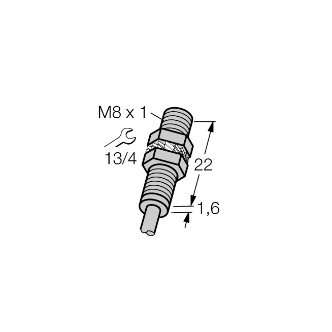 Cảm biến tiệm cận NAMUR phòng nổ BI1.5-EG08K-Y1
