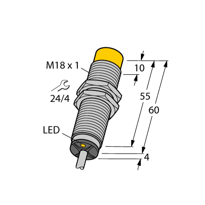 Cảm biến tiệm cận điện cảm NI8-M18-ADZ3X