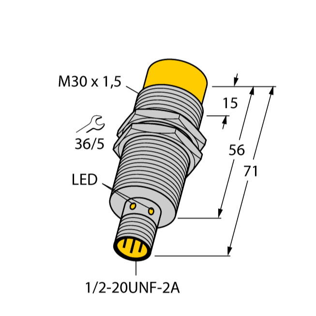 Cảm biến tiệm cận điện cảm NI20U-G30-ADZ30X2-B3131