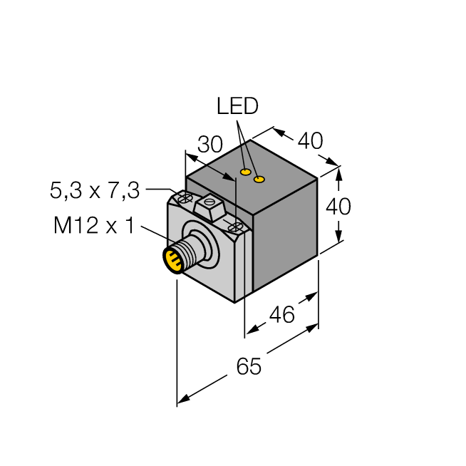 Cảm biến tiệm cận dạng khối BI20U-CA40-AP6X2-H1141