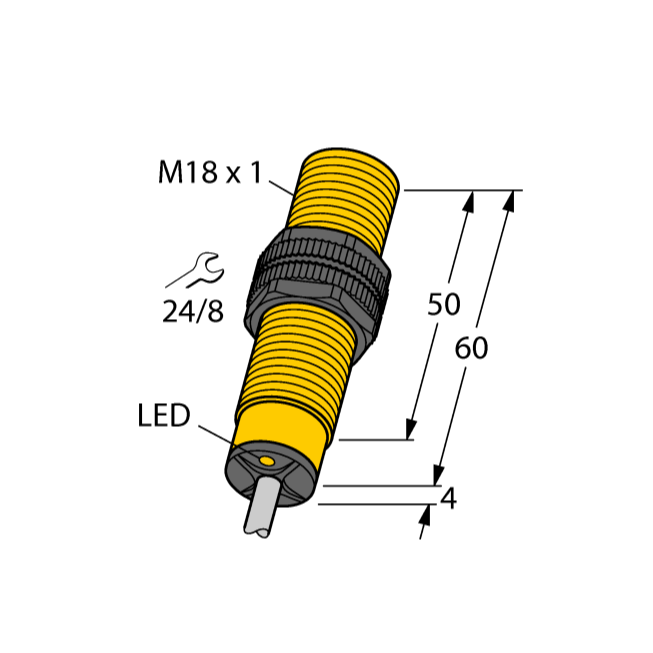 Cảm biến tiệm cận chịu nhiệt NI8-S18-AZ3X/S100