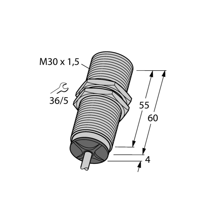 Cảm biến tiệm cận điện cảm BI10-M30-LIU