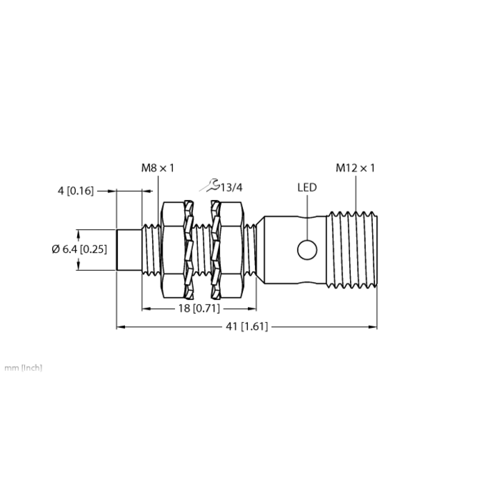 Cảm biến tiệm cận điện cảm NI3-EG08K-AN6X-H1341