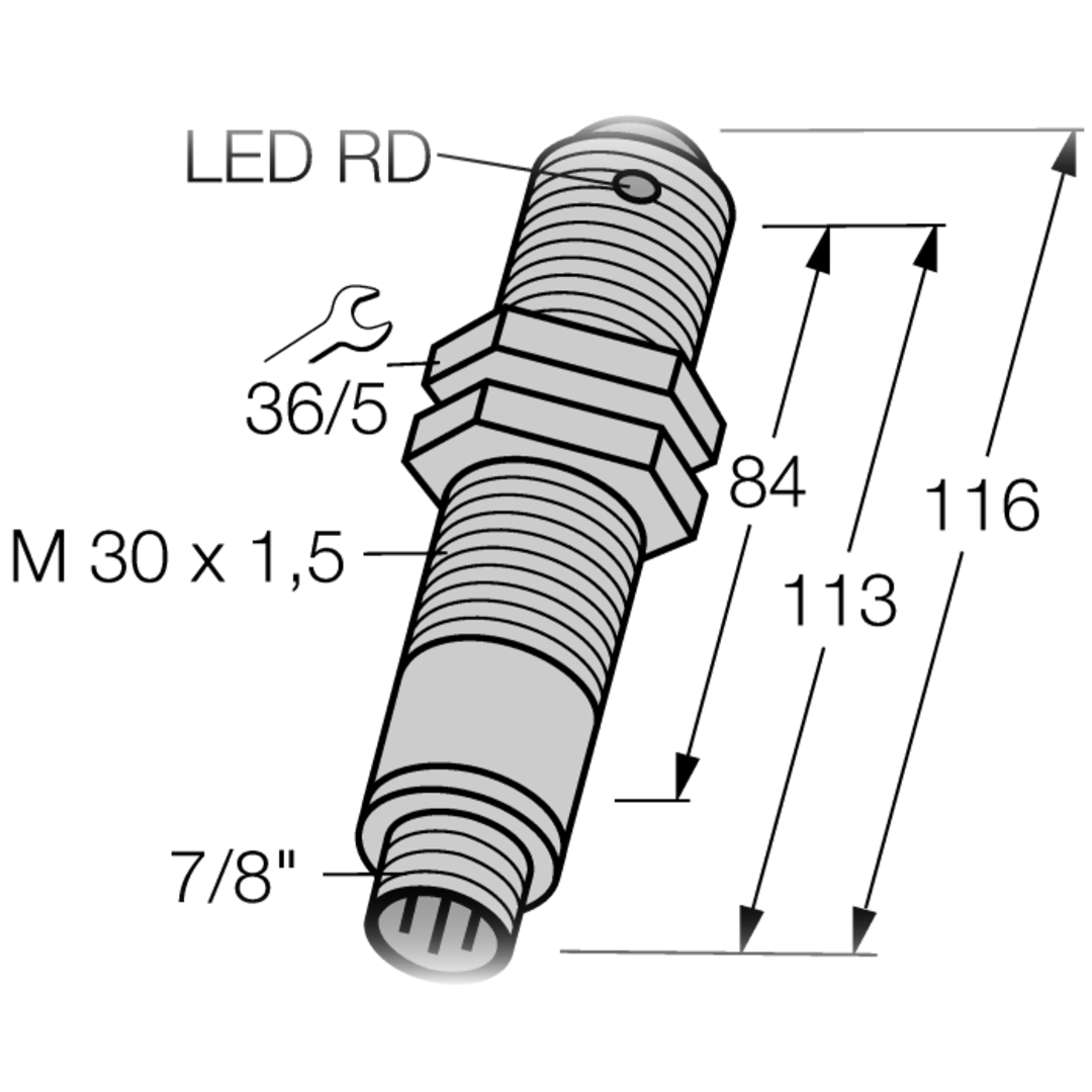 Cảm biến quang điện SM2A30SRLNCQD
